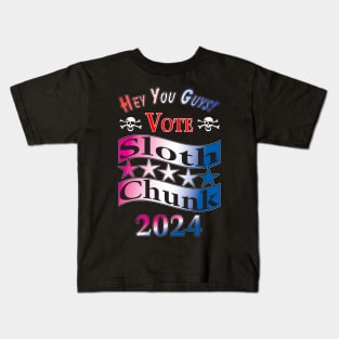 Sloth Chunk 2024 Kids T-Shirt